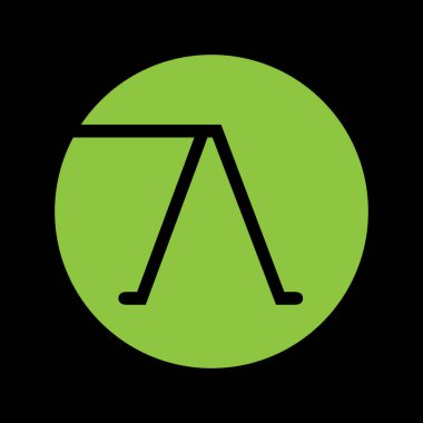 Harf A logo tasarım şablonu elementleri - İllüstrasyon