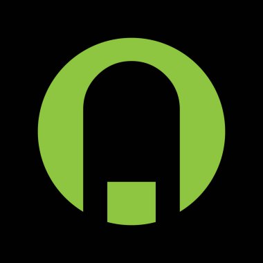 PriLetter A logo tasarım şablon elementleri - İllüstrasyon