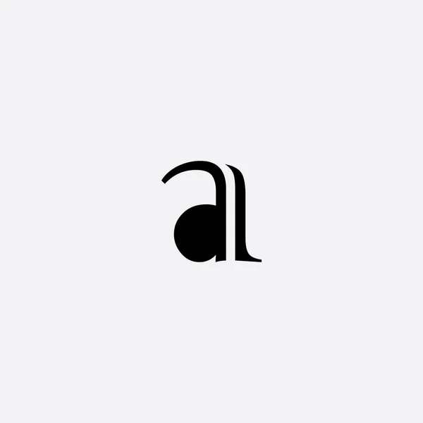 Písmeno Logo Ikony Designové Prvky Šablony Ilustrace — Stockový vektor