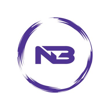 Profesyonel Yenilikçi NB logosu ve BN logosu. Harf BNB Minimum Zarif Monogram. Premium Business Artistic Alfabe sembolü ve imzası