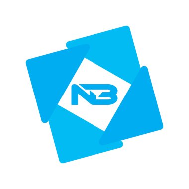 Profesyonel Yenilikçi NB logosu ve BN logosu. Harf BNB Minimum Zarif Monogram. Premium Business Artistic Alfabe sembolü ve imzası