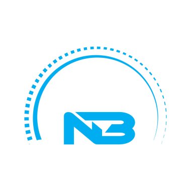 Profesyonel Yenilikçi NB logosu ve BN logosu. Harf BNB Minimum Zarif Monogram. Premium Business Artistic Alfabe sembolü ve imzası