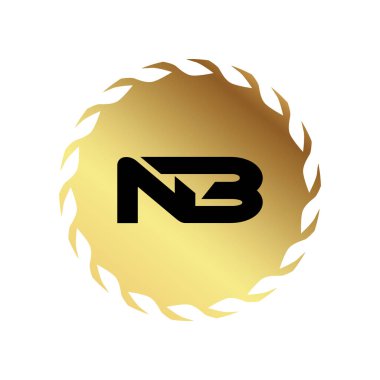 Profesyonel Yenilikçi NB logosu ve BN logosu. Harf BNB Minimum Zarif Monogram. Premium Business Artistic Alfabe sembolü ve imzası
