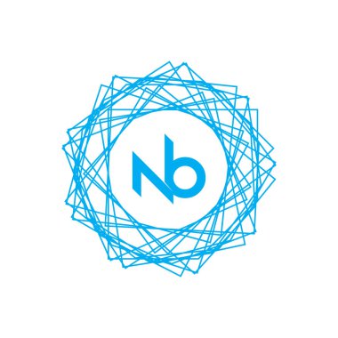 Profesyonel Yenilikçi NB logosu ve BN logosu. Harf BNB Minimum Zarif Monogram. Premium Business Artistic Alfabe sembolü ve imzası