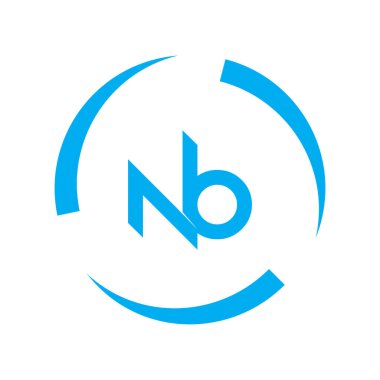 Profesyonel Yenilikçi NB logosu ve BN logosu. Harf BNB Minimum Zarif Monogram. Premium Business Artistic Alfabe sembolü ve imzası