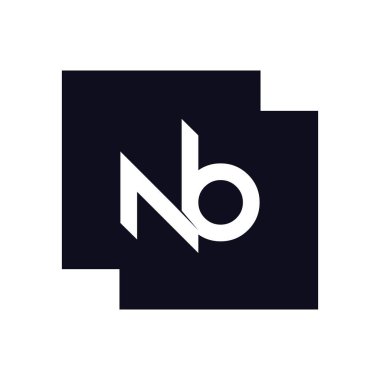 Profesyonel Yenilikçi NB logosu ve BN logosu. Harf BNB Minimum Zarif Monogram. Premium Business Artistic Alfabe sembolü ve imzası