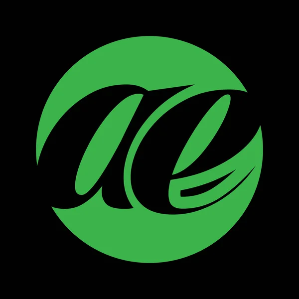 Początkowy Projekt Logo Logo Wzór Logo Litery Eps — Wektor stockowy