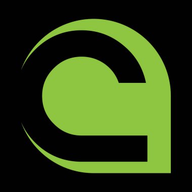 C harfi vektör çizgisi logo tasarımı. Yaratıcı minimalizm logosu simgesi.