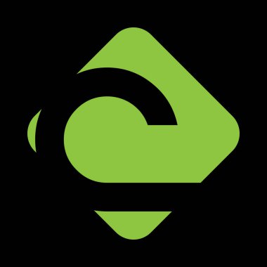 C harfi vektör çizgisi logo tasarımı. Yaratıcı minimalizm logosu simgesi.