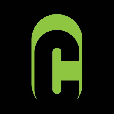 C harfi vektör çizgisi logo tasarımı. Yaratıcı minimalizm logosu simgesi.
