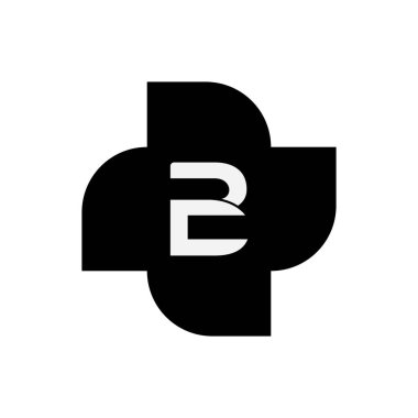 Alfabe harfleri Baş harfleri: Monogram logosu BC, CB, B ve C