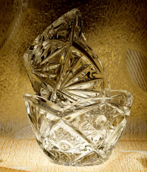 Tatlı Için Kristal Vazolar — Stok fotoğraf
