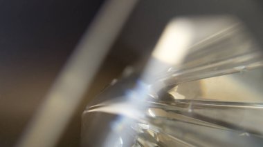 Soyut bulanık piramit cam arkaplan