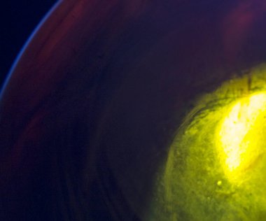 Soyut şeffaf cam yeşil arkaplan