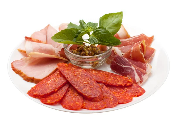 The cold cuts — Stock Photo, Image