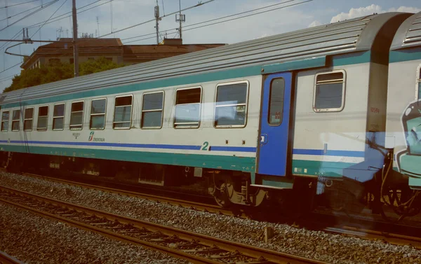 Vagone Ferroviario Italia — Foto Stock