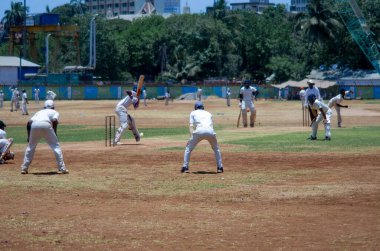 Hindistan 'da kriket maçı.