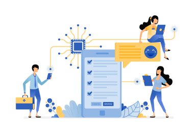 İnsanlar anketleri çiple bağlantılı mobil uygulamalarla dolduruyor. İniş sayfası, şablon, ui ux, web, mobil uygulama, poster, pankart, web sitesi, el ilanı, reklamlar için kullanılabilir