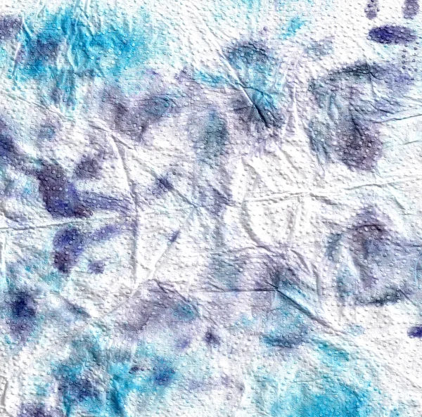 Handgetekende Aquarel Abstracte Blauwe Achtergrond — Stockfoto