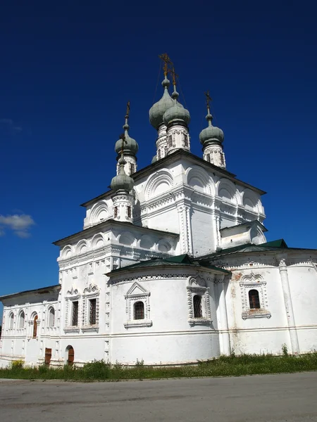 El monumento. Siglo XVII. La antigua Iglesia Cristiana. Solikamsk. Región de Perm . — Foto de Stock
