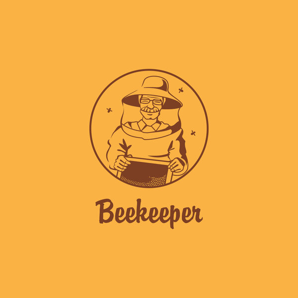 Happy Beekeeper Logo