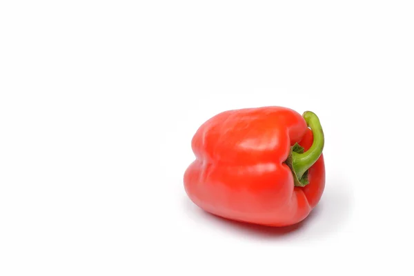 Πιπεριές σε λευκό φόντο — Φωτογραφία Αρχείου