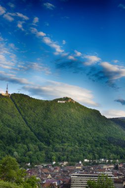Brasov. Kronstadt. eski ortaçağ şehir