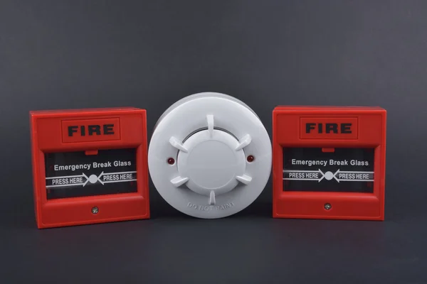 Seguridad de alarma contra incendios . — Foto de Stock