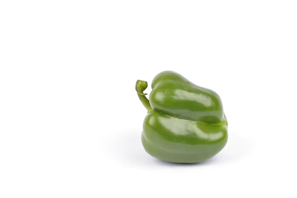 Pimentos ou capsicum sobre fundo branco — Fotografia de Stock