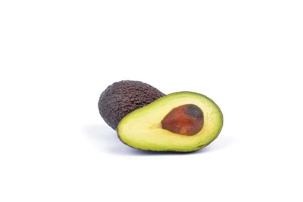 Avocado on a white background. — Stock Photo, Image