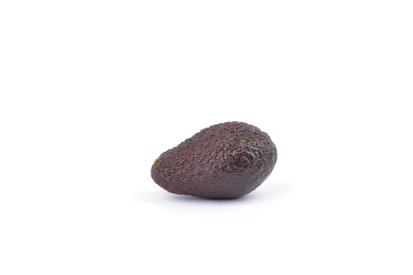 Aguacate sobre fondo blanco. — Foto de Stock