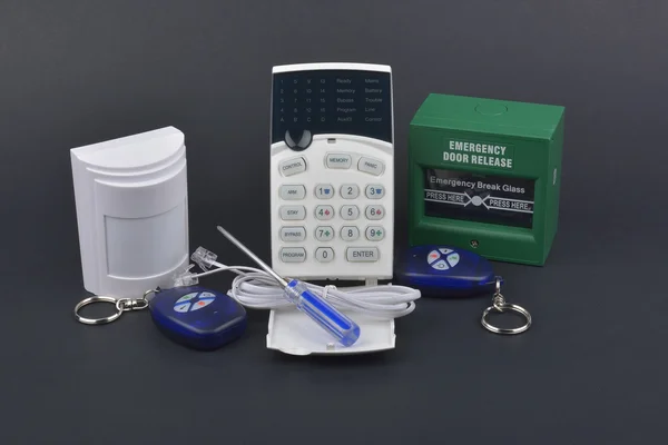 Security alarm systems. Industrial or house alarm — Stock Photo, Image