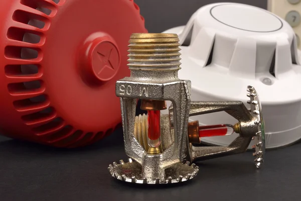 Brand alarm system sprinkler — Stockfoto