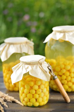 Korunmuş meyve, vişne kompostosu