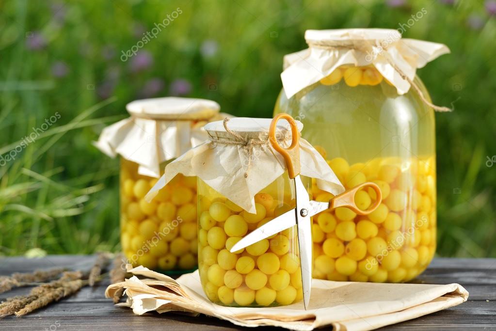 Obst Saure Kirschen Kompott Stockfoto C Ok Kate 117496658