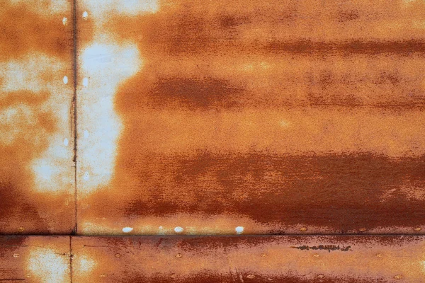 Abstraktes korrodiertes buntes rostiges Metall — Stockfoto