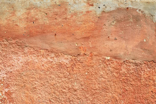 Soyut eski pişmiş kırmızı duvar doku arka plan sıvalı — Stok fotoğraf