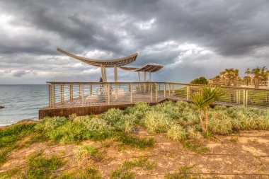 Deniz, Hdr görüntü üzerinde panoramik izleme platformu