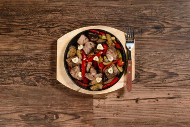 sıcak yemek tabağı