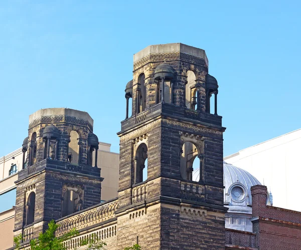 Ancienne église historique dans le quartier Chinatown de Washington DC . — Photo