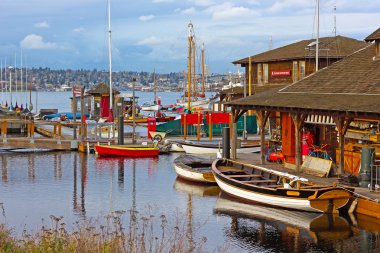 Tekne Kiralama yer göl Birliği Seattle, WA.