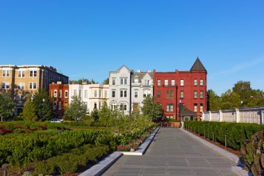 Kuzey Doğu Washington Dc banliyösünde konut mimarisi. 