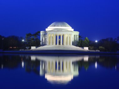Thomas Jefferson Memorial şafak.