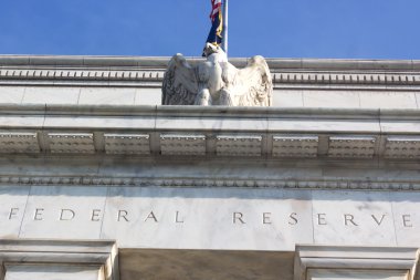 Federal Reserve building in Washington DC, US. clipart