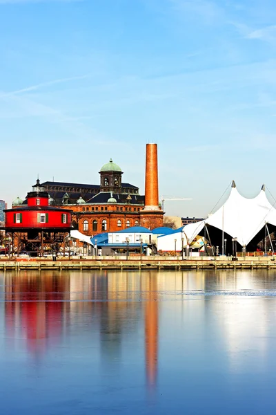 Baltimore Inner Harbor, muelle 5 . — Foto de Stock