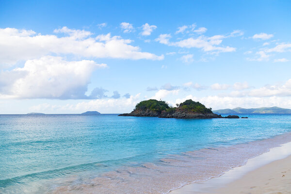 Trunk Bay beach, St John Island.