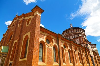 santa maria delle grazie Milano, İtalya.