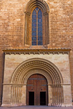 Almoina Gate Valencia Katedrali, İspanya.