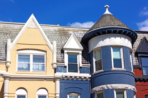 Detaljer för villaarkitektur i Washington Dc, Usa. — Stockfoto