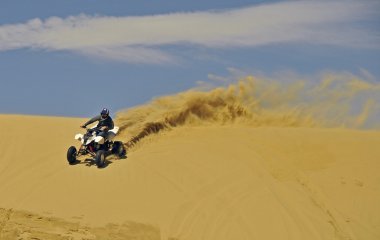 Sportquad kum içinde